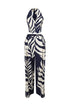 Michiyo Print Button Vest & Pants SET